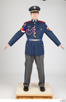  Photos Historical Officer man in uniform 2 Czechoslovakia Officier Uniform a poses whole body 0003.jpg